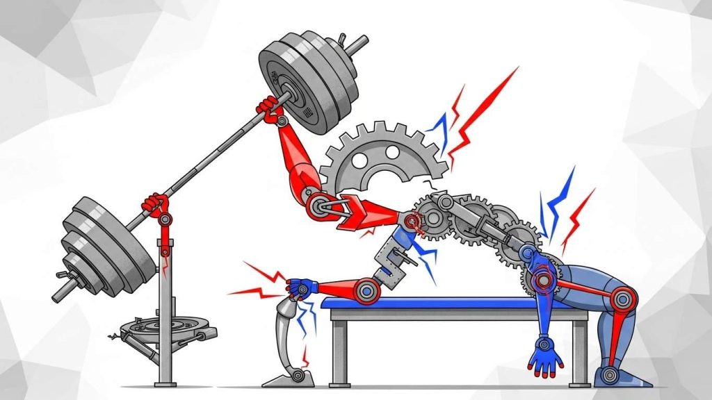 chastye oshibki v tehnike zhima lezha 3